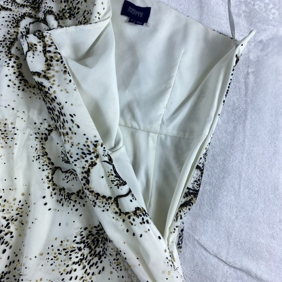 Marchesa Notte Gown Maxi Dress Sz 8 Floral Special Occasion Prom Wedding - Picture 5 of 11